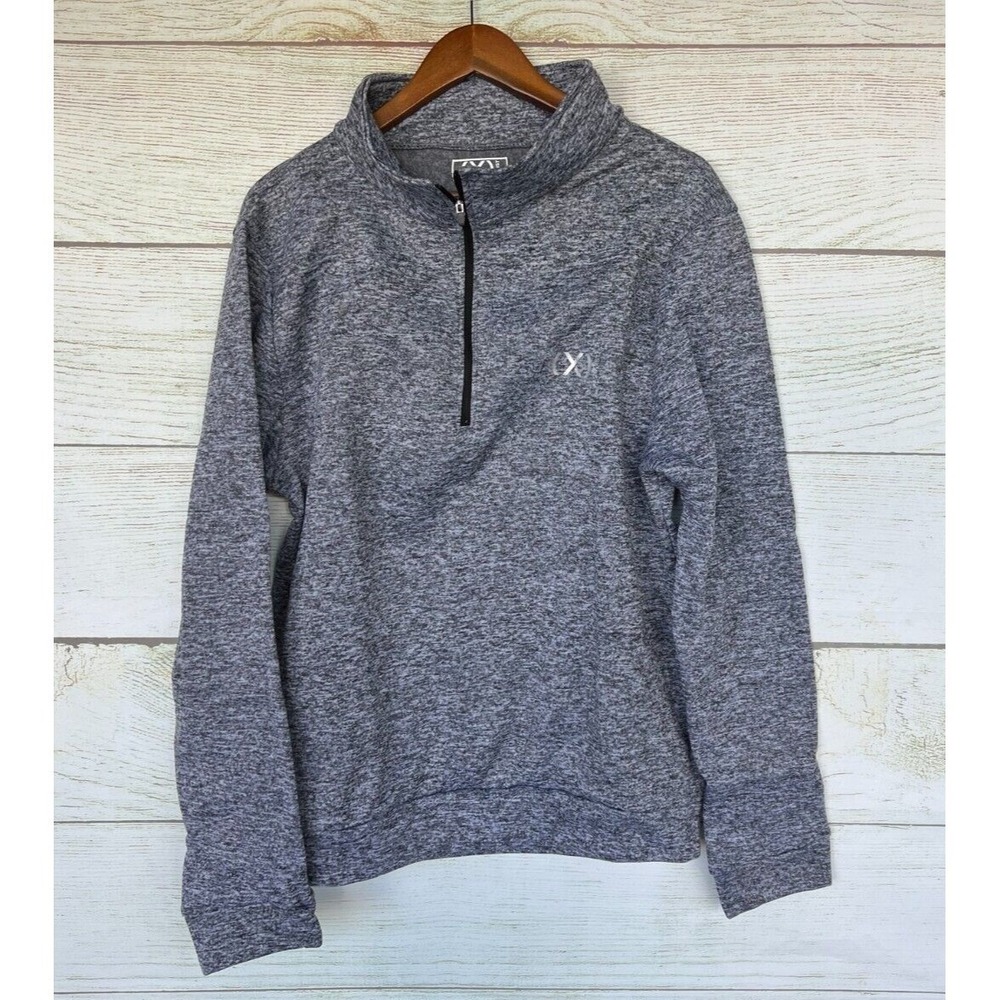 Athletix Jacket Sweatshirt Mens Size 1X (44" Chest) SKINNY‎ Athletic 1/4 Zip New